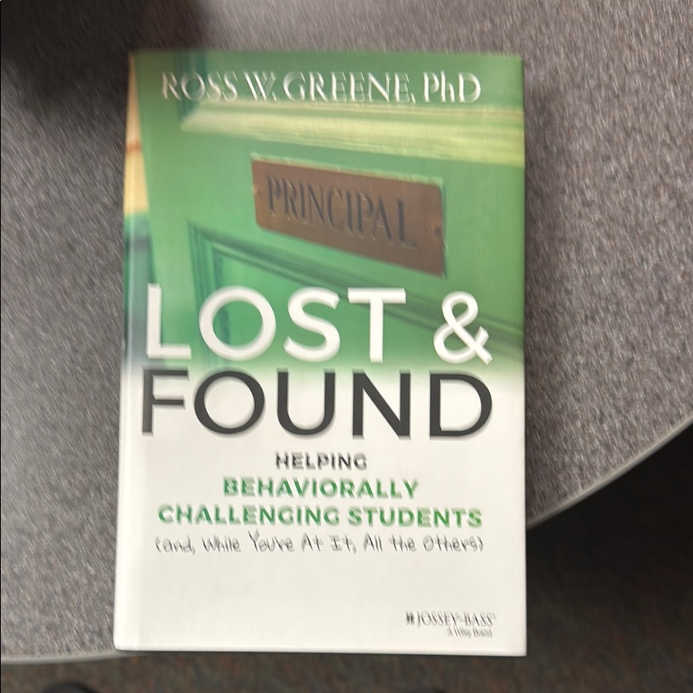Lost & Found Book - Green Cover
